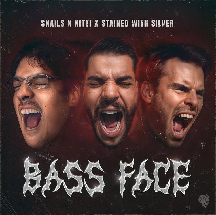 Bass Face with NITTI & Stained With Silver cover artwork